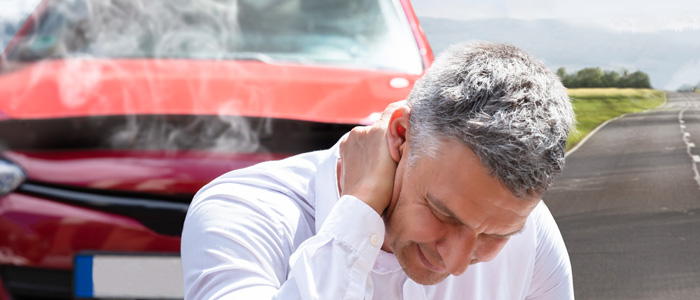 neck pain from auto injury